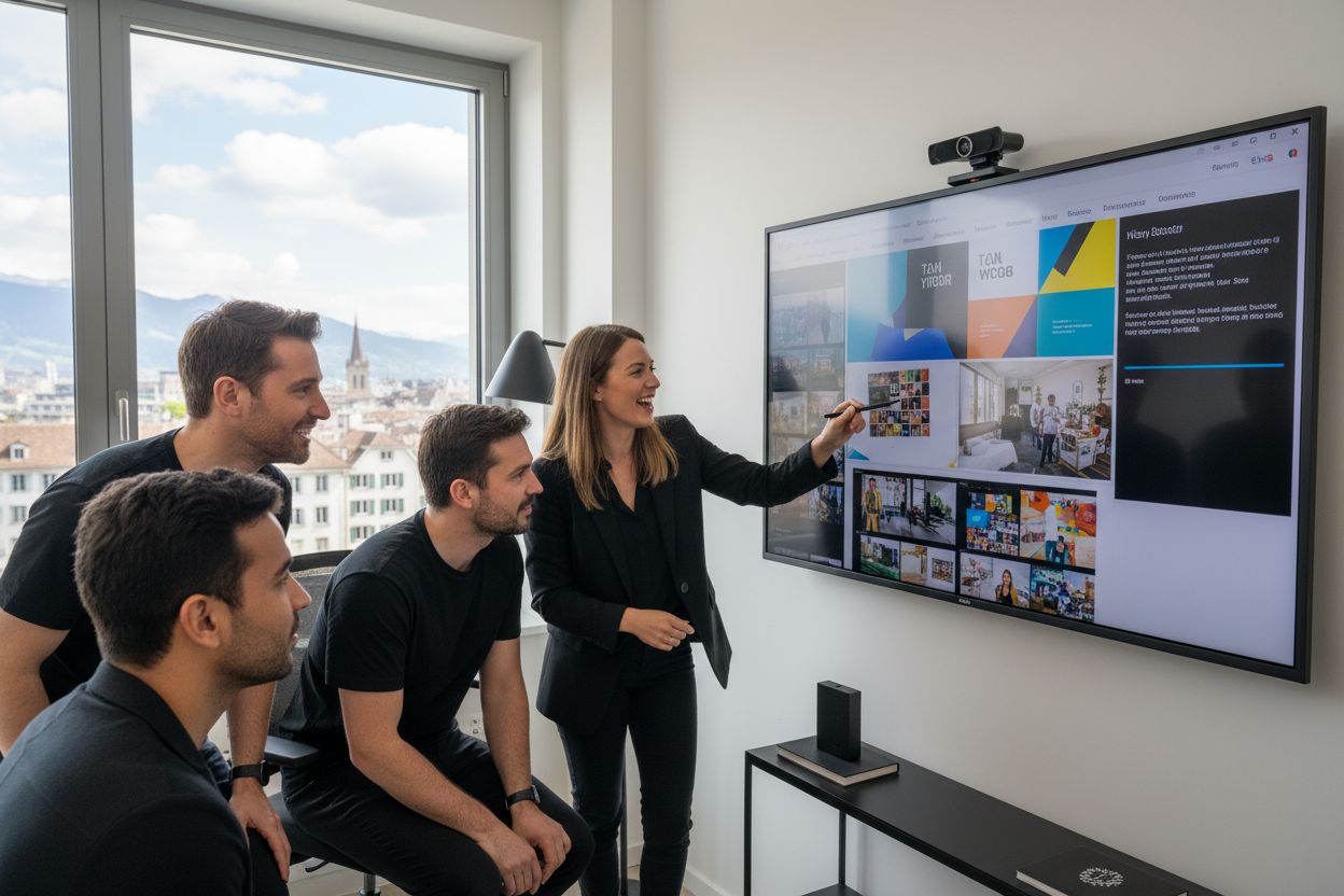 visual storytelling business team