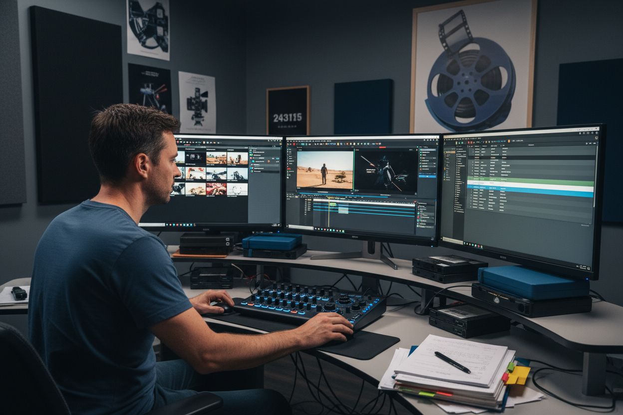 post production editing