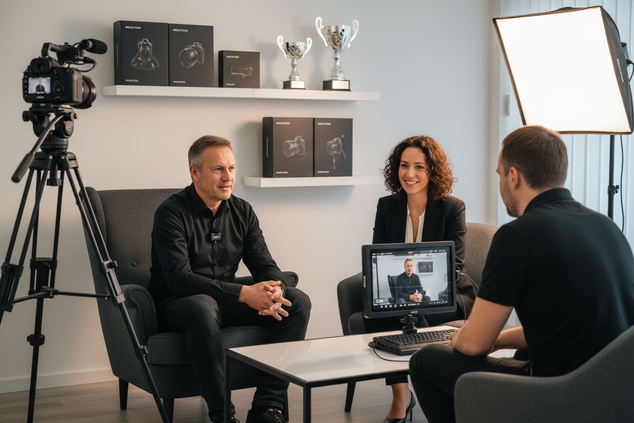 tournage témoignage client