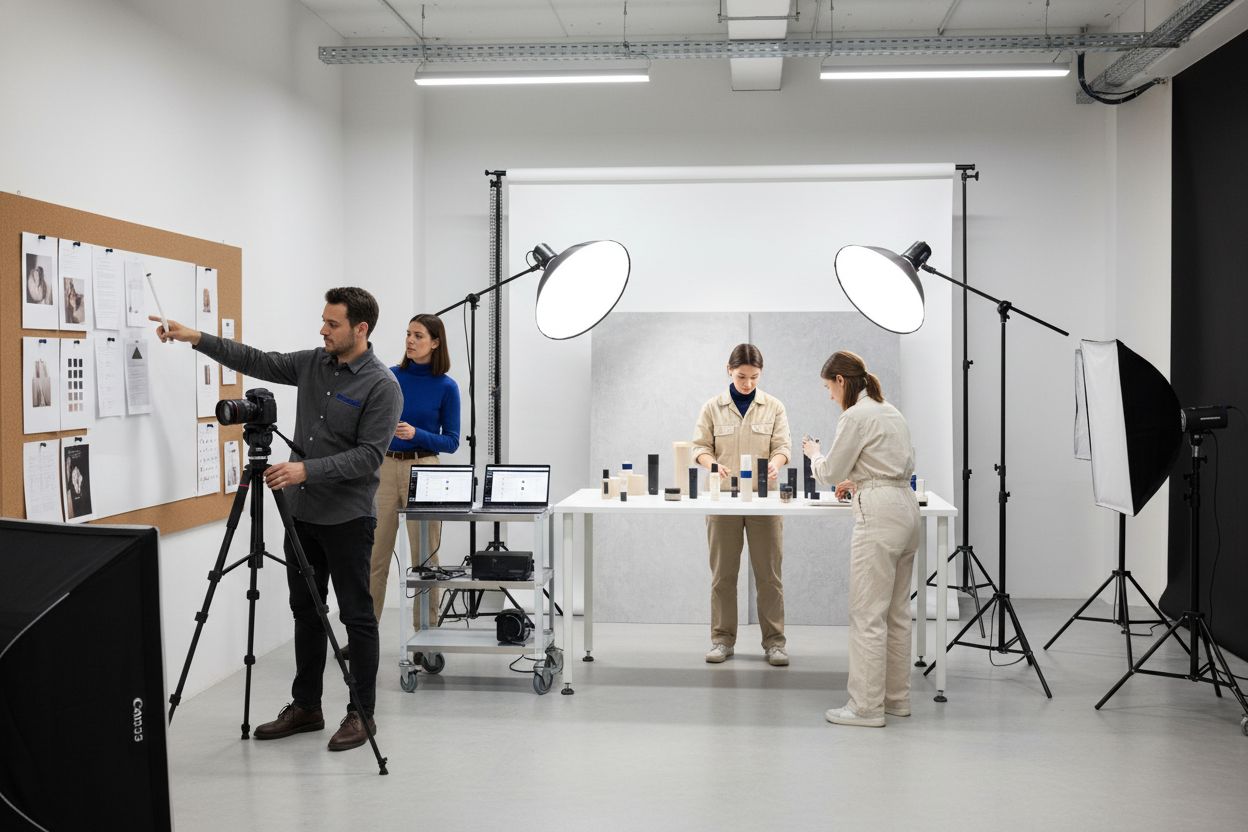 professional product photoshoot
