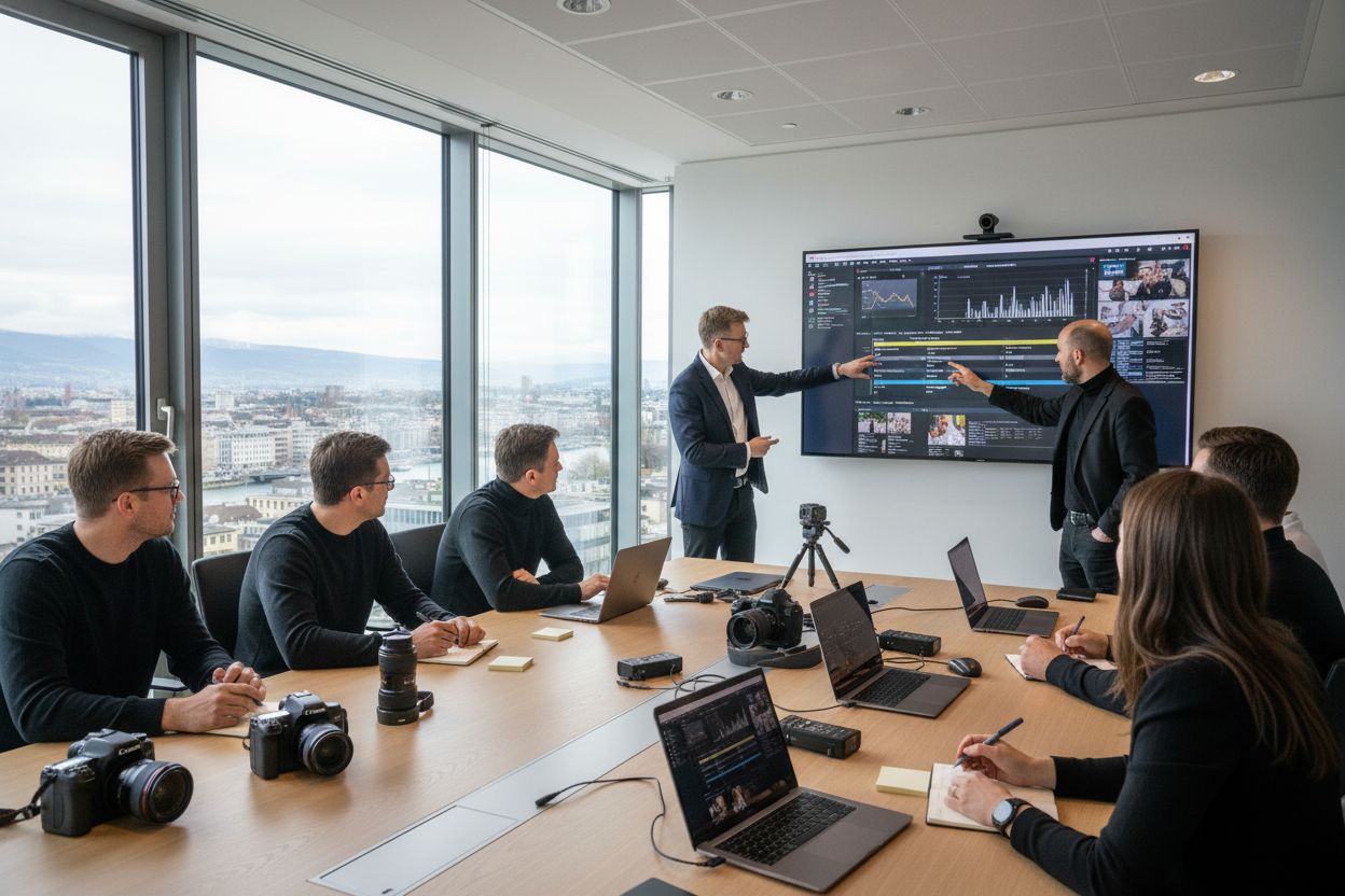 stratégie vidéo entreprise suisse