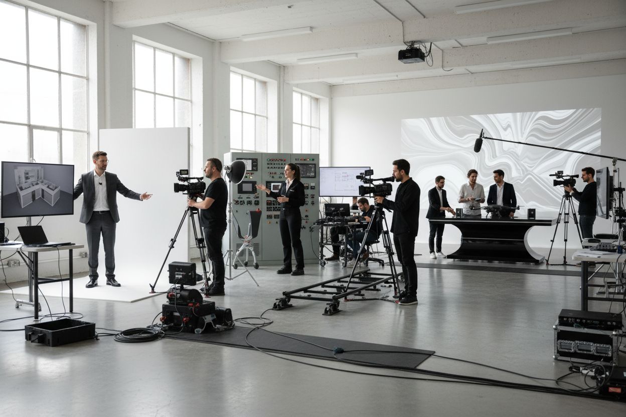 tournage vidéo secteurs suisse