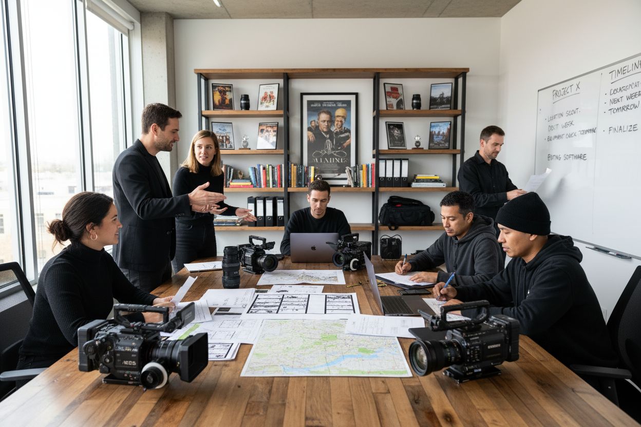 film pre-production meeting