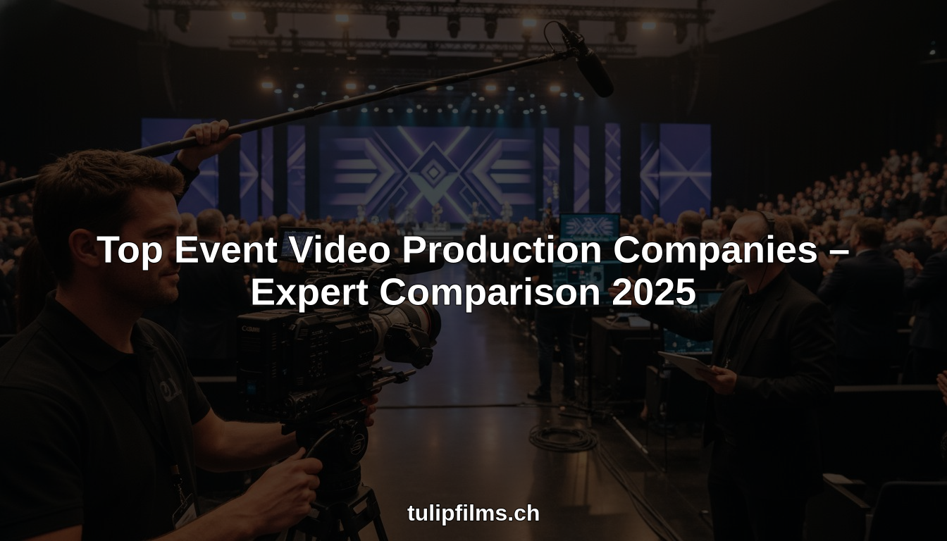 event video production companies hero header image