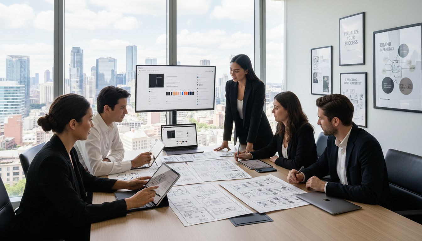 visual storytelling business meeting