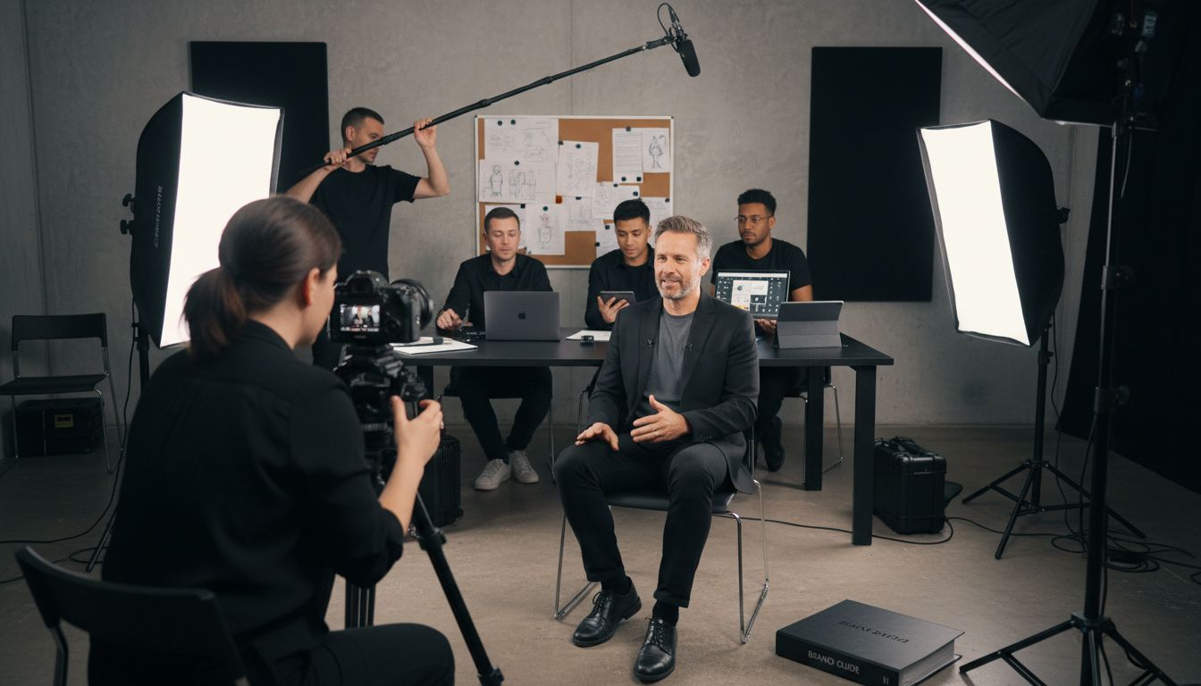 corporate video production team