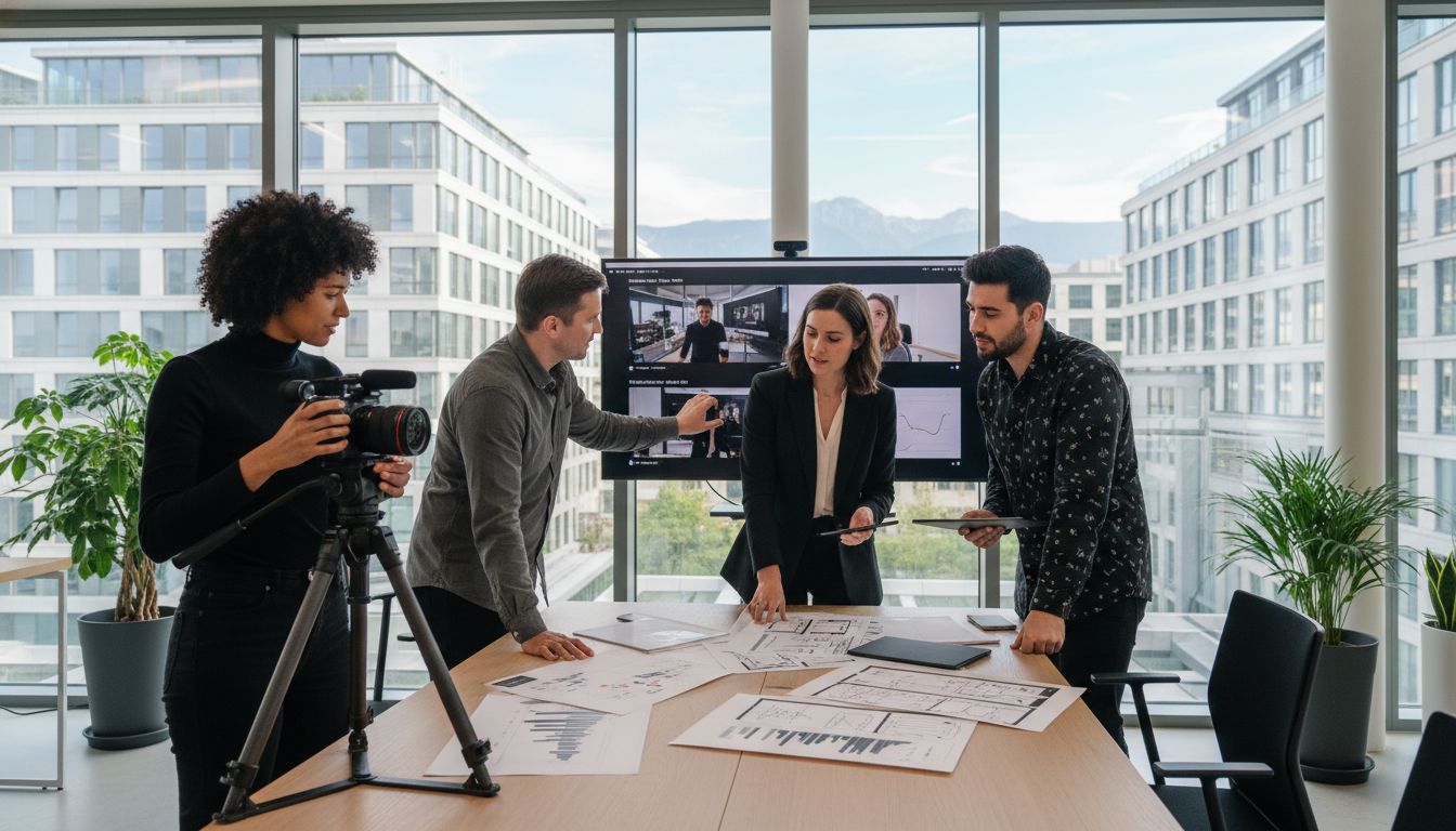 video marketing teamwork