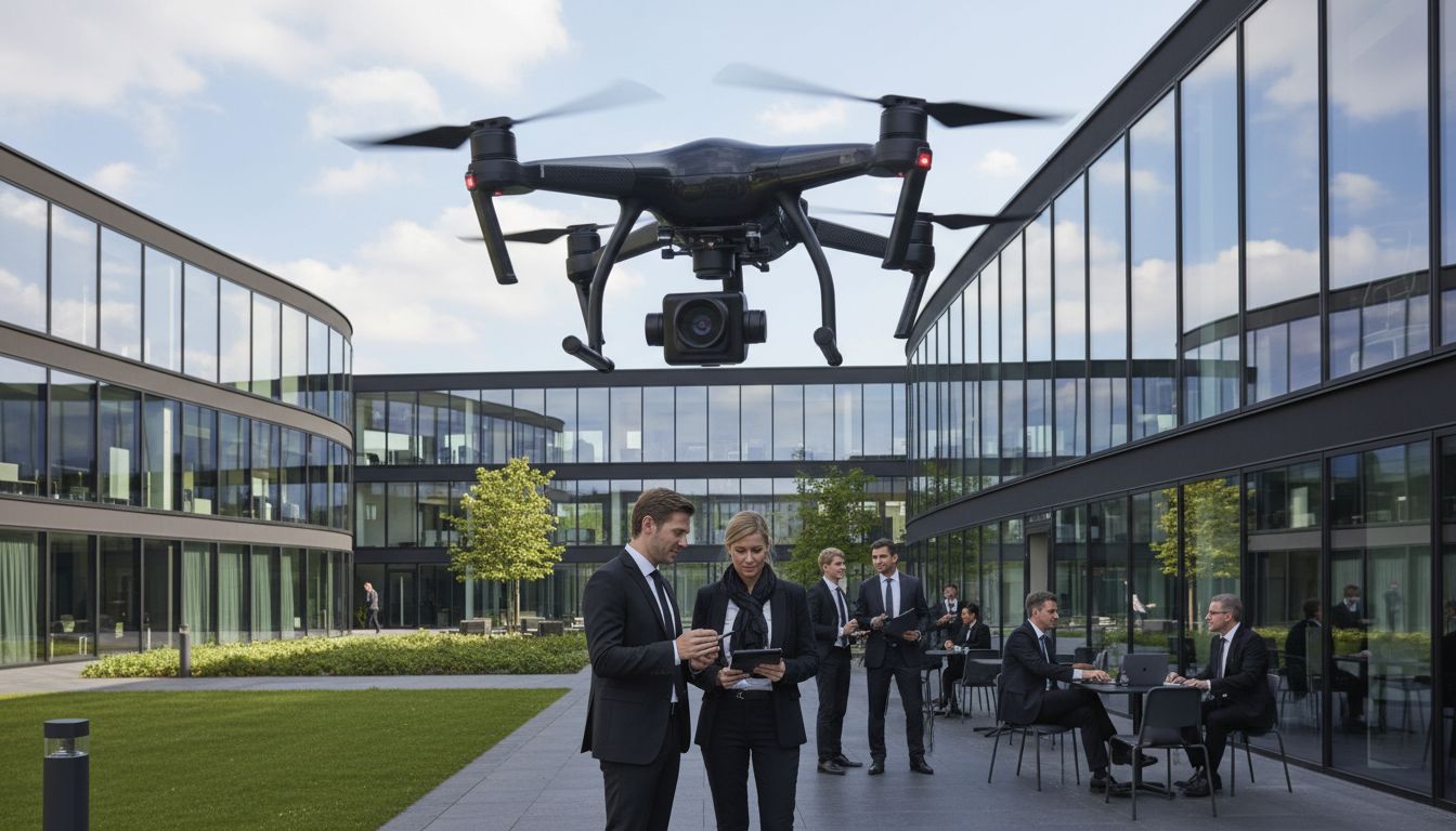 drone entreprise aérien