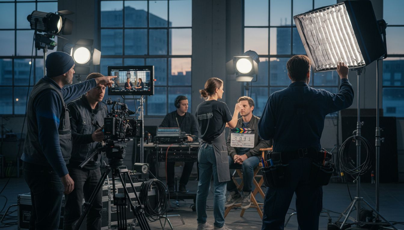 video production teamwork