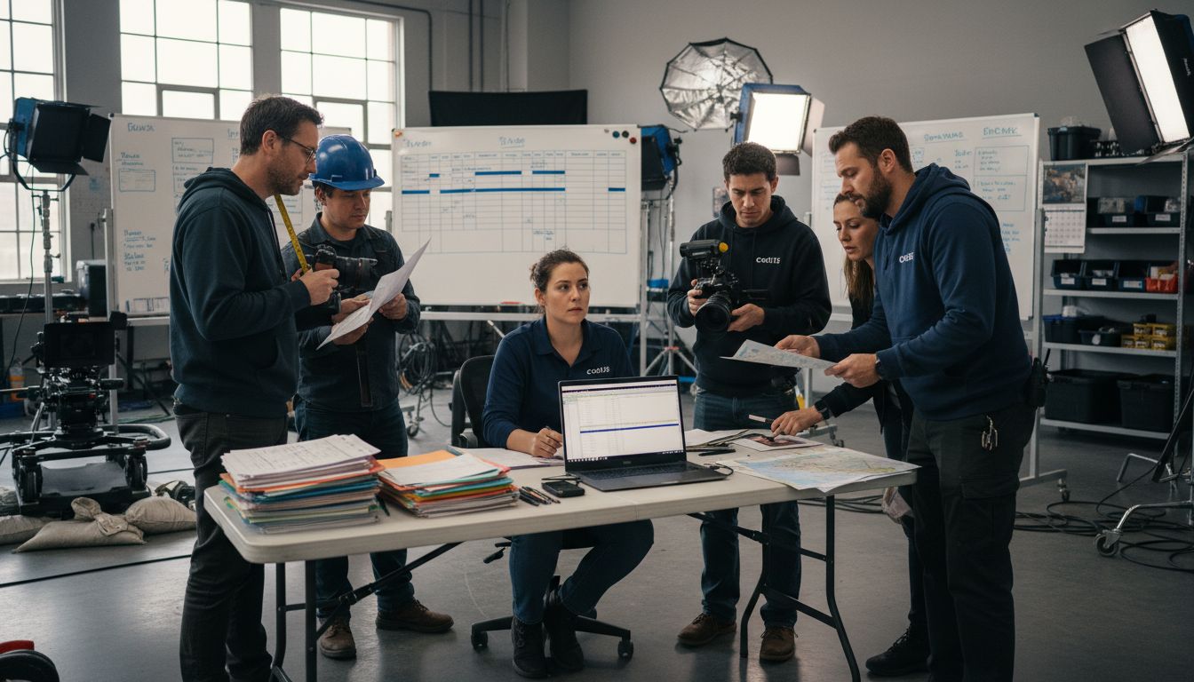 production coordinator set