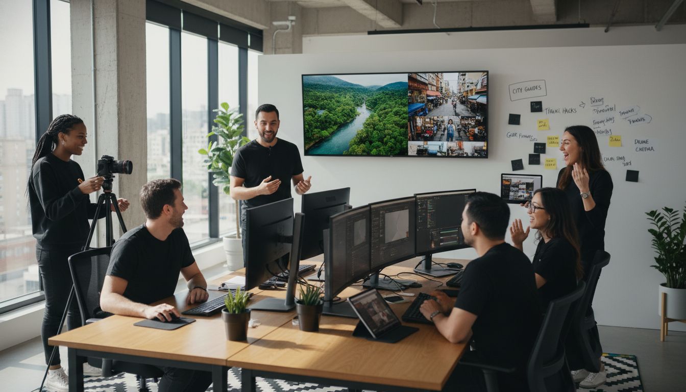 audiovisual content collaboration