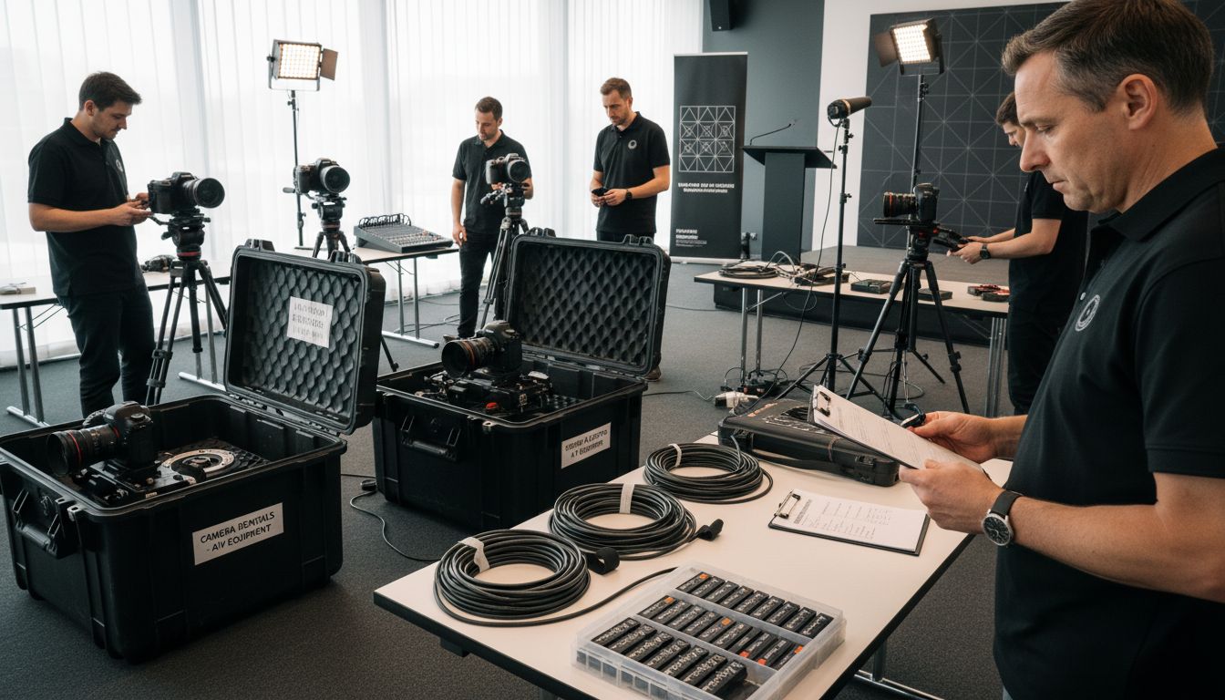 video production setup