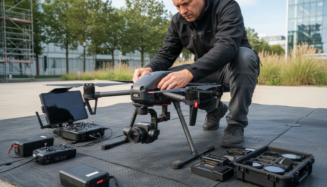 drone professionnel tournage
