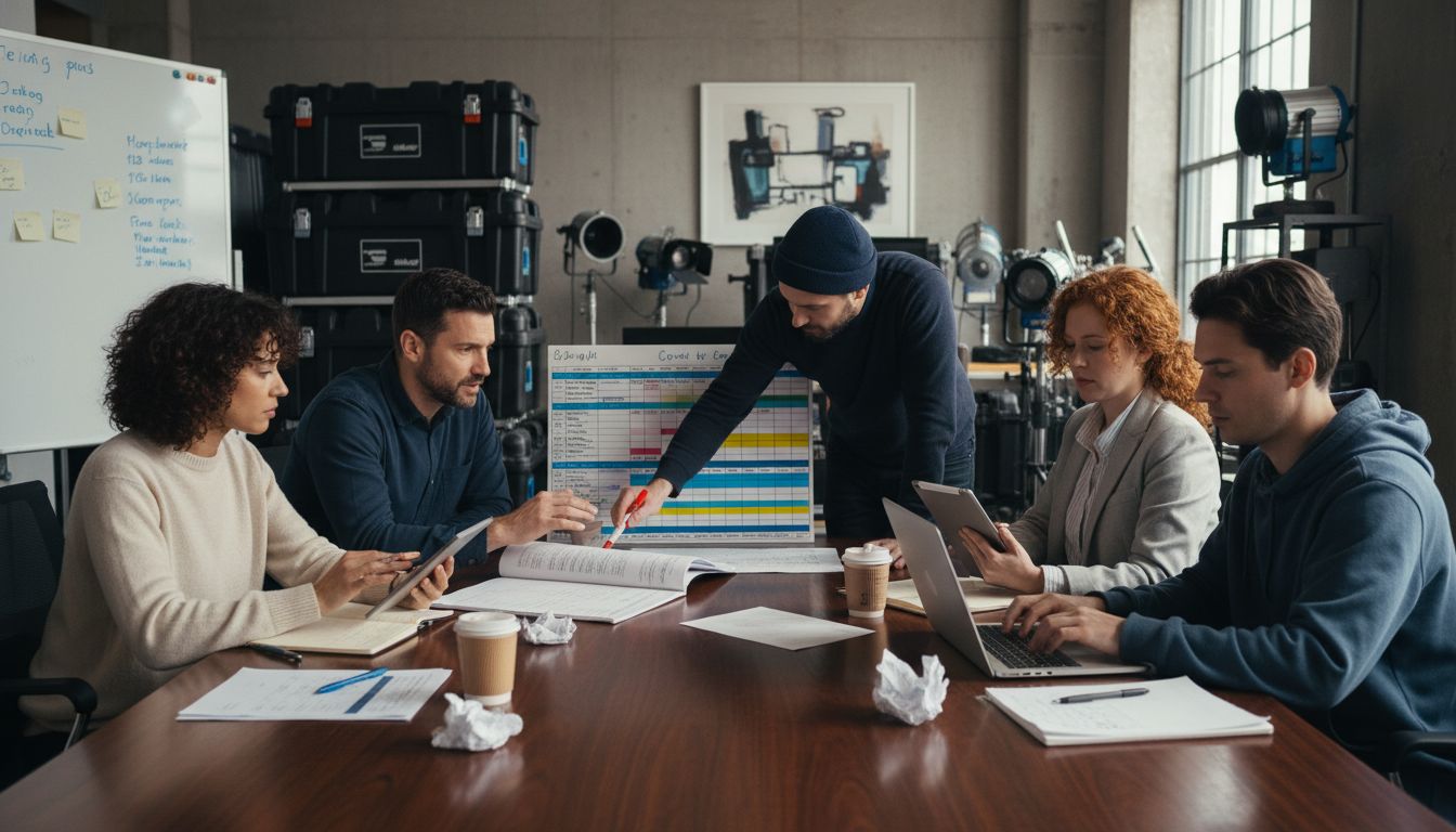 video pre production teamwork