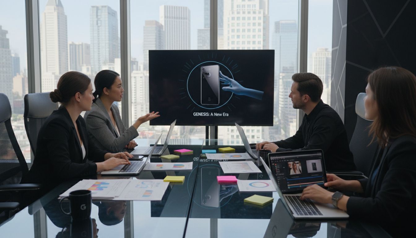 video marketing workspace