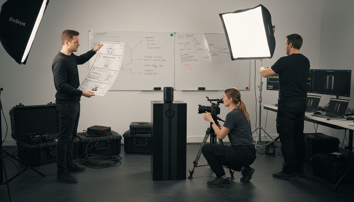 promotional video shoot