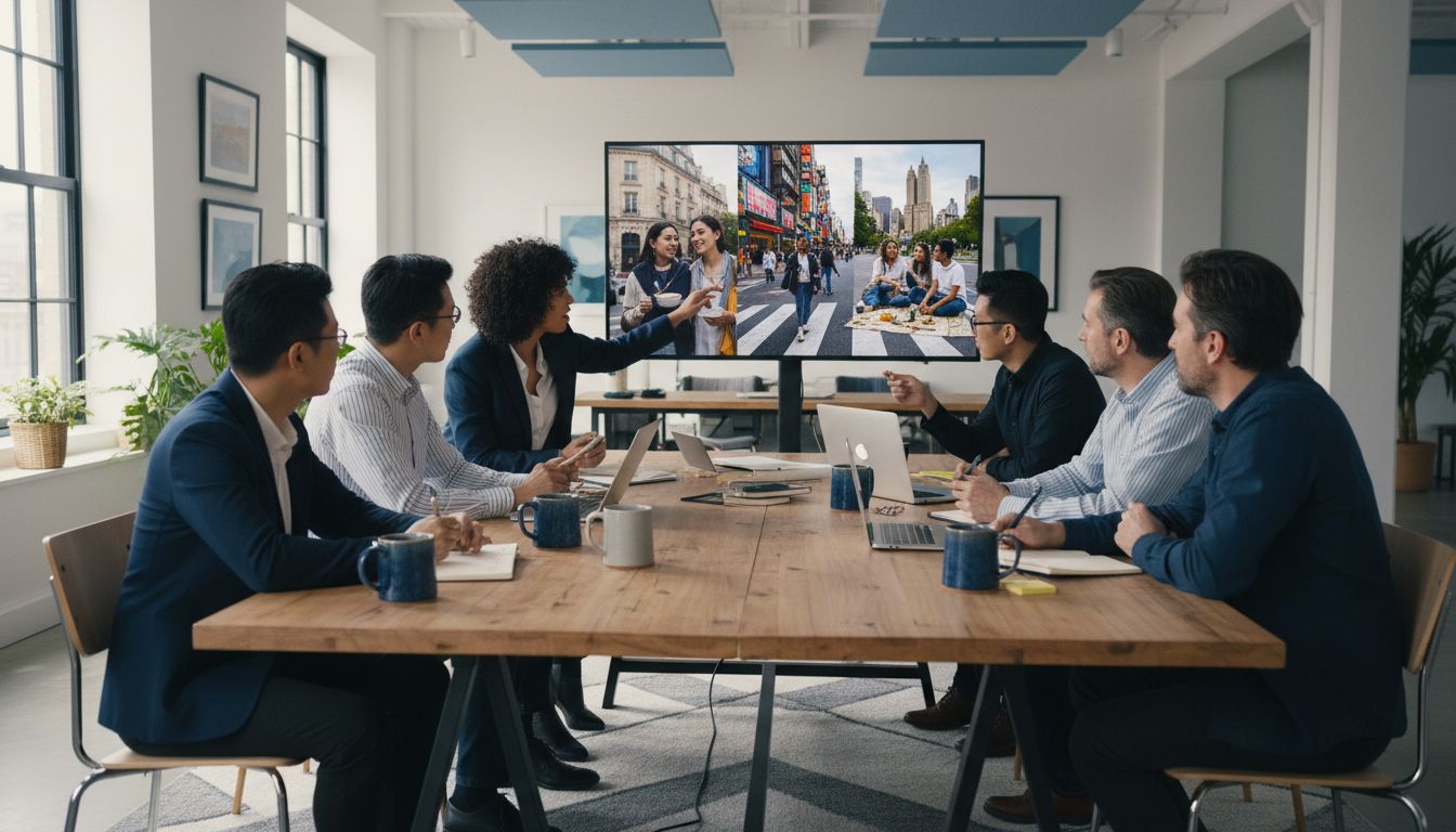 localised video team