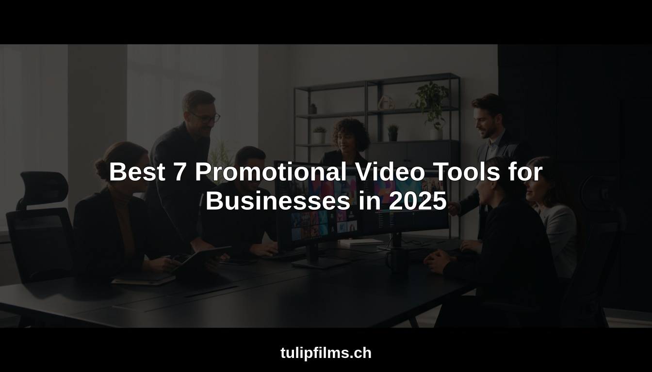 promotional video tools for businesses hero header image