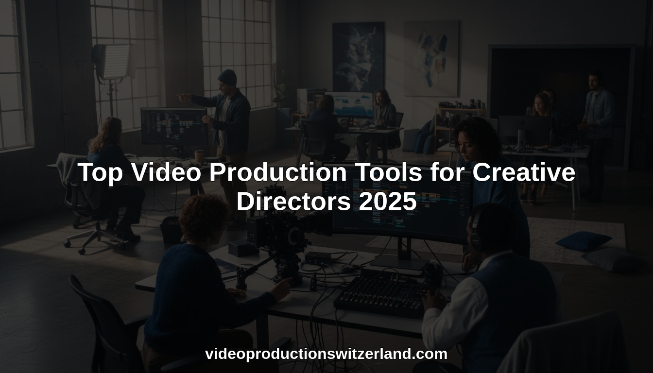 video production tools for creative directors hero header image