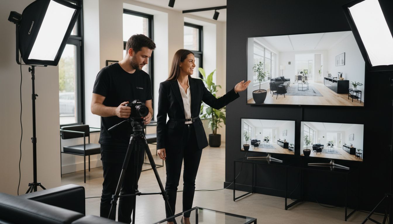 vidéo immobilière créative