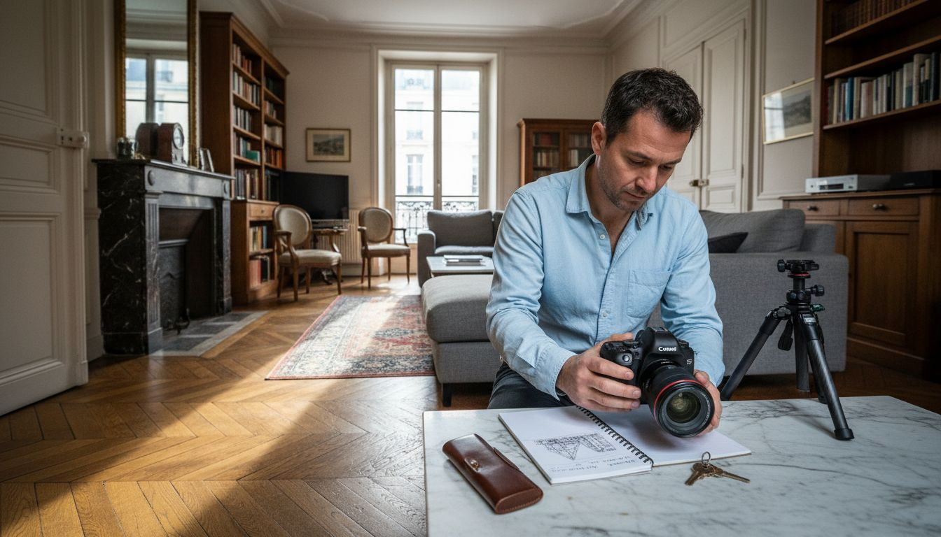 Conseils pour réussir la préparation d’un tournage vidéo dans un appartement destiné à la vente ou à la location.
