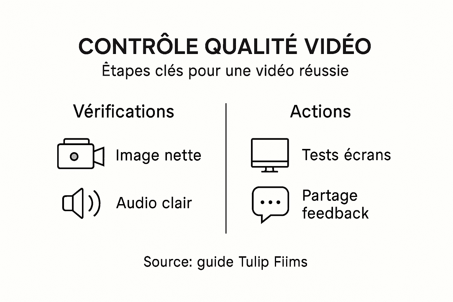 Infographie : les bonnes pratiques pour garantir la qualité des vidéos immobilières