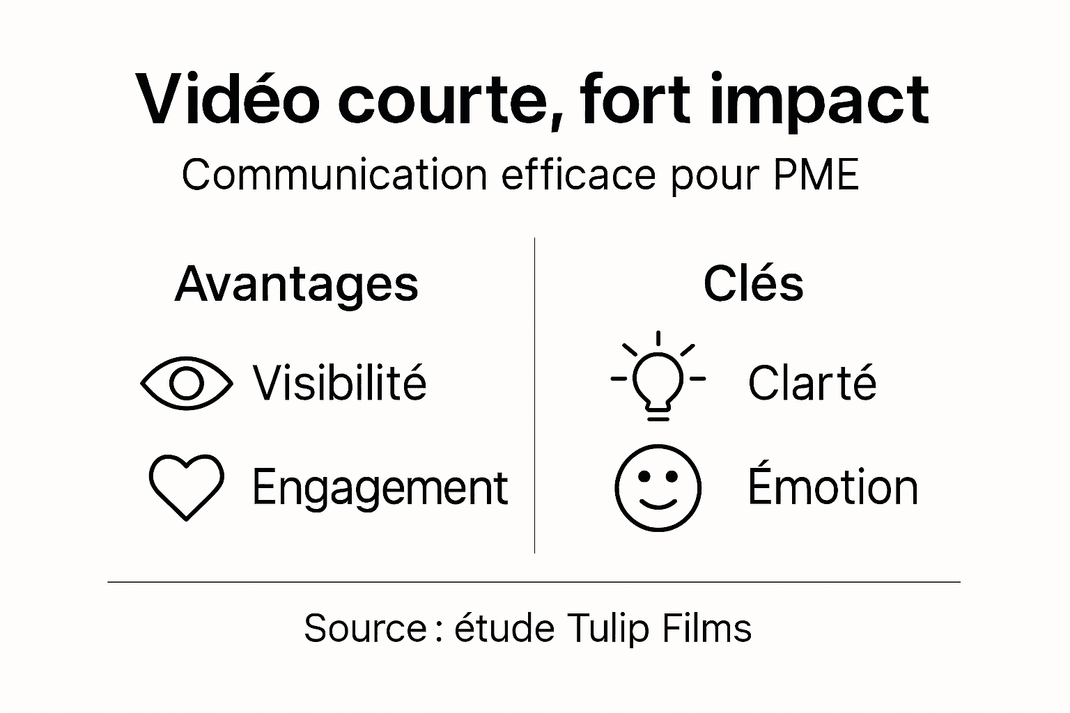 Infographie : comment les vidéos courtes boostent la performance des PME