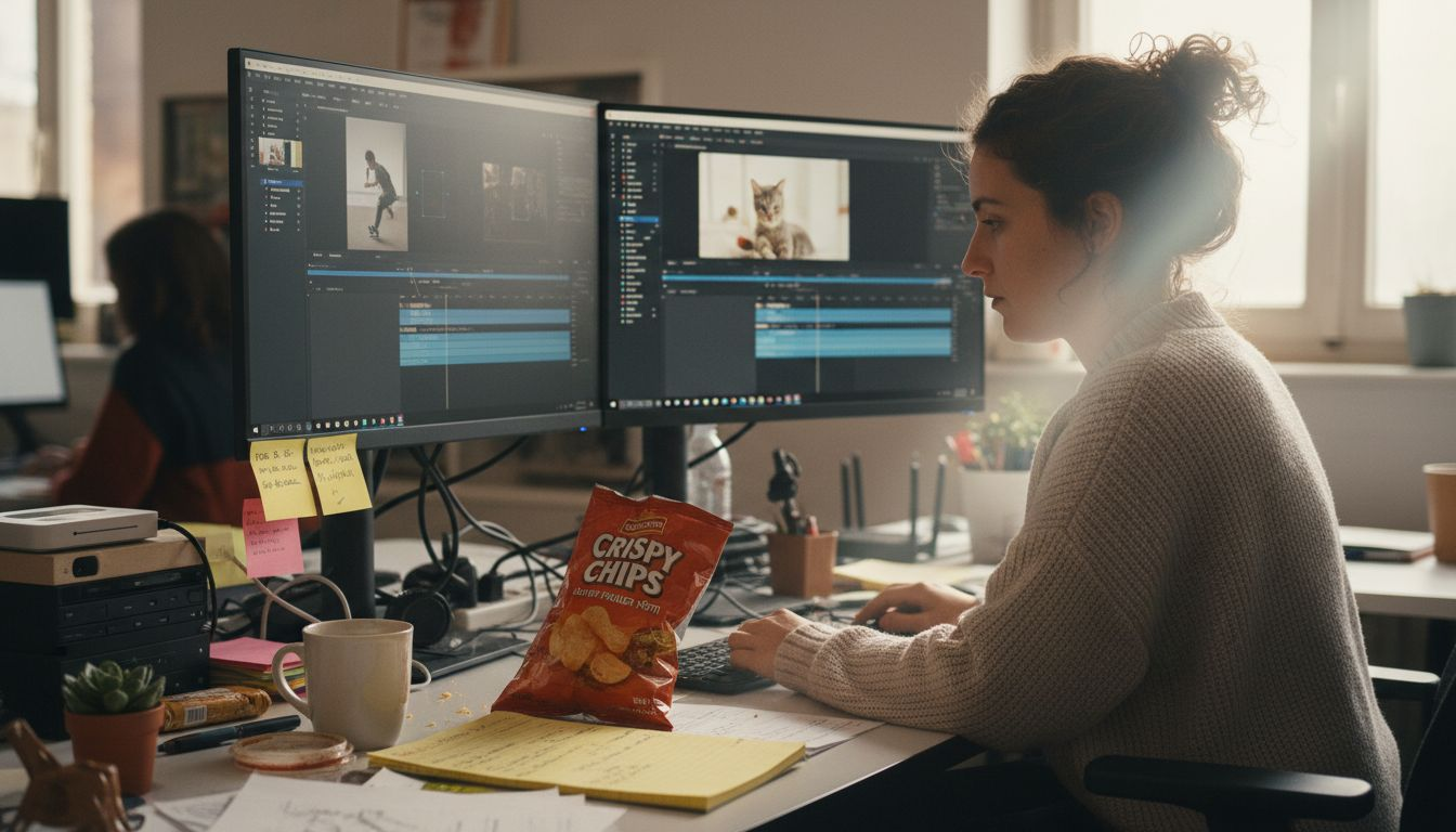 Spécialiste chargé d’adapter les vidéos aux différents formats des réseaux sociaux