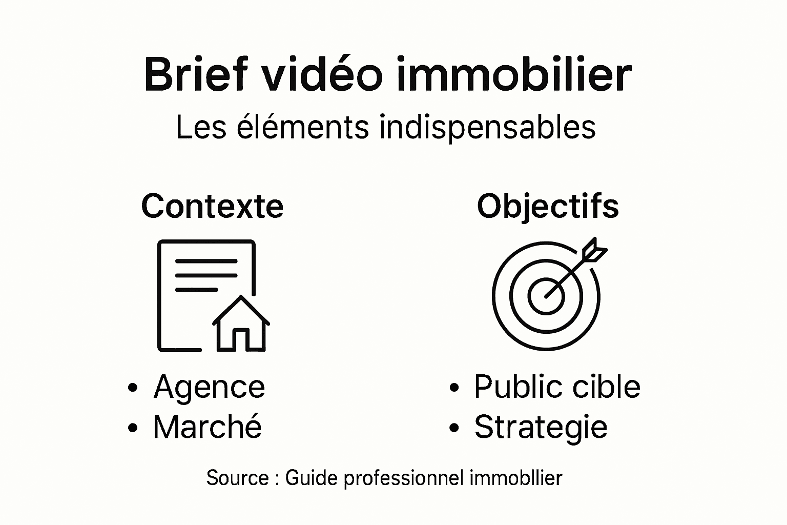 Les points essentiels à retenir pour un brief immobilier en un coup d’œil
