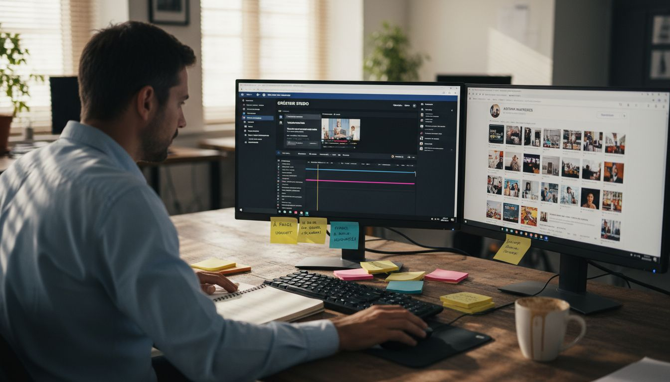 Salarié en PME chargé d’adapter des vidéos pour les réseaux sociaux