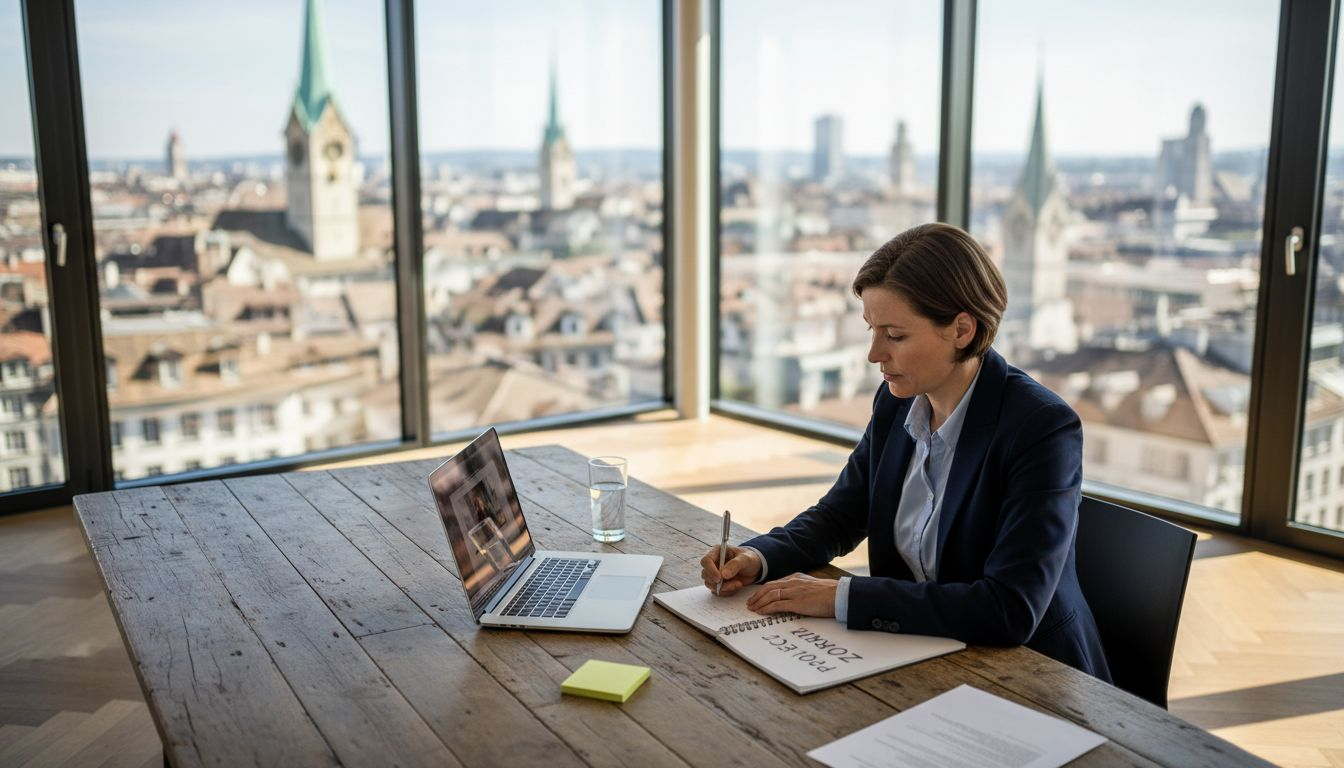 Swiss marketer reviews video campaign in office