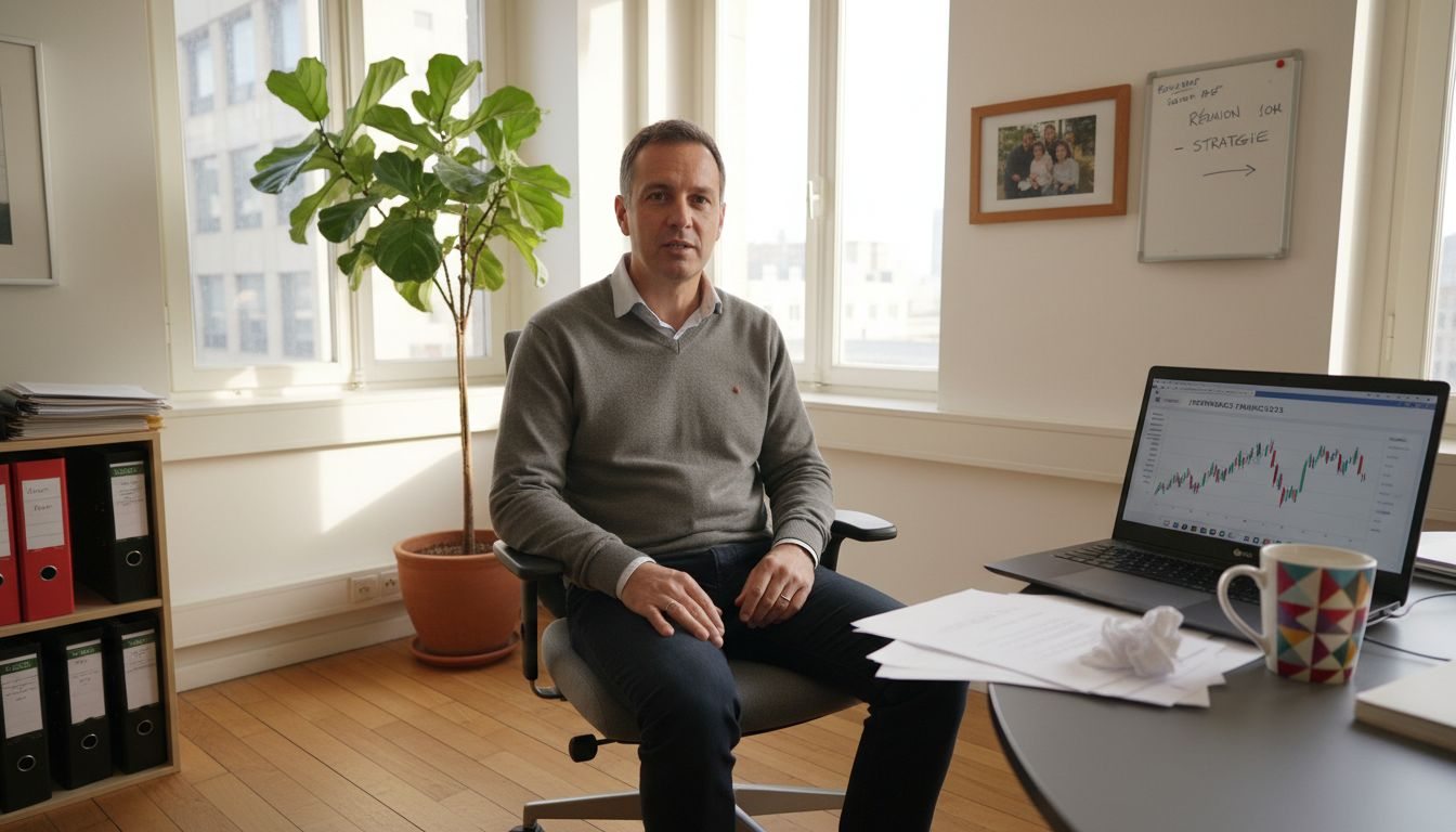 Un dirigeant de PME partage son expérience en vidéo, offrant un témoignage sincère et spontané.