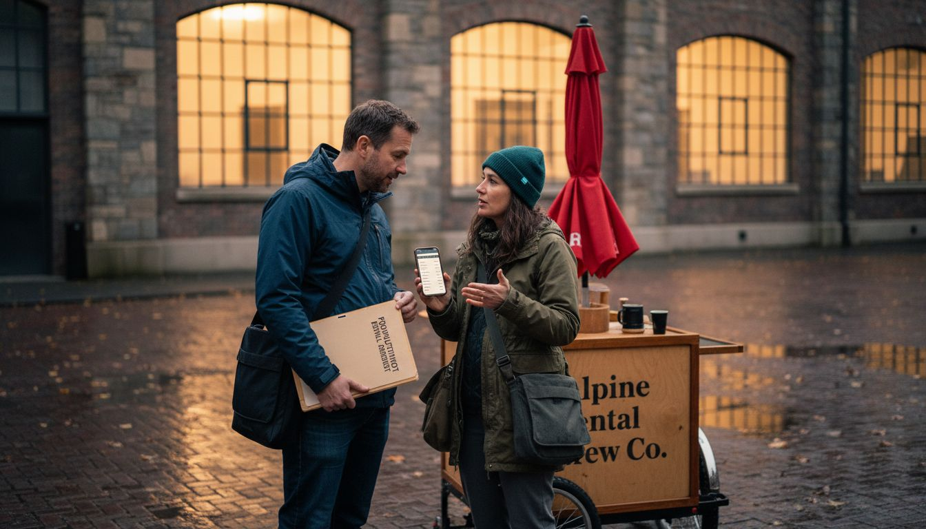 Swiss crew networking by production studio