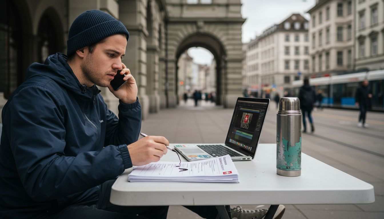 Assistant director handling Swiss film permits