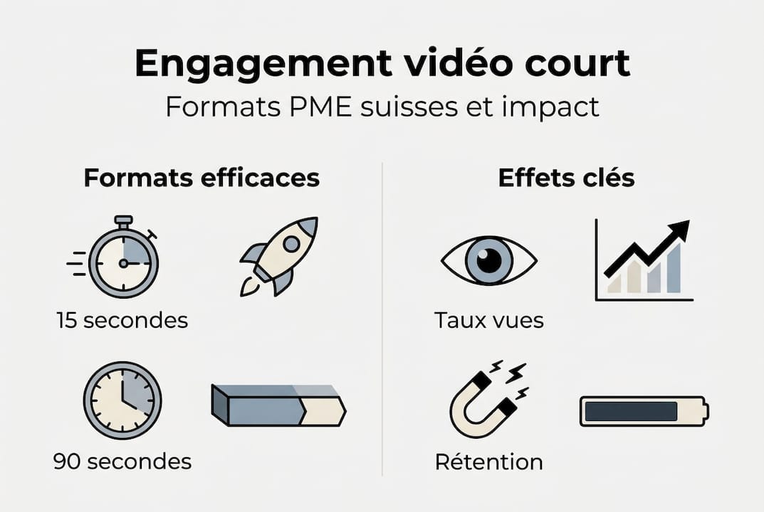 Comment les PME suisses boostent leur engagement grâce à la vidéo : quels formats privilégier et quels impacts observer ?