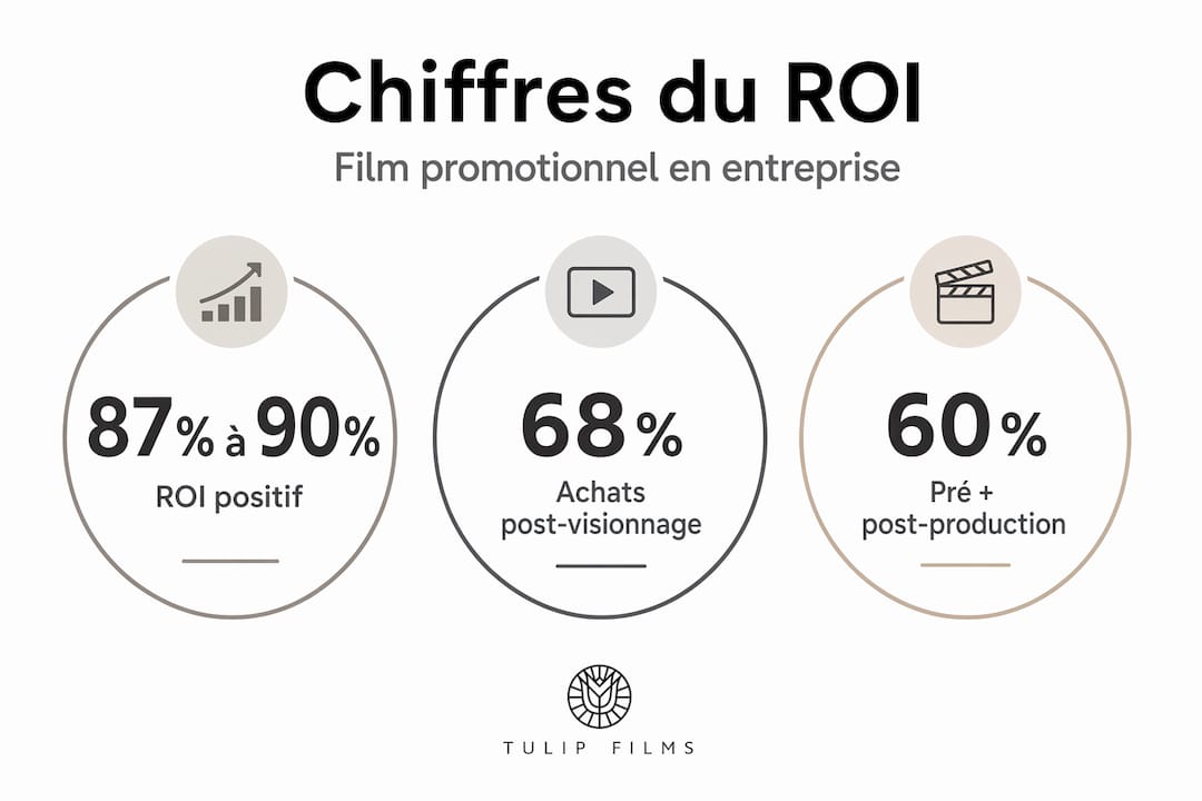 Infographie : les chiffres incontournables sur le retour sur investissement des vidéos promotionnelles
