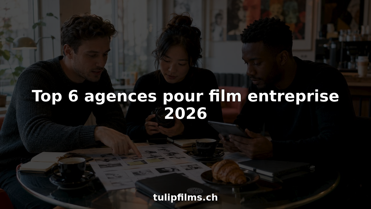 L’équipe travaille main dans la main à la réalisation d’une vidéo pour l’entreprise.