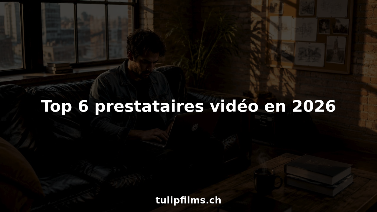 Un réalisateur vidéo en plein travail de montage dans un studio dernier cri.