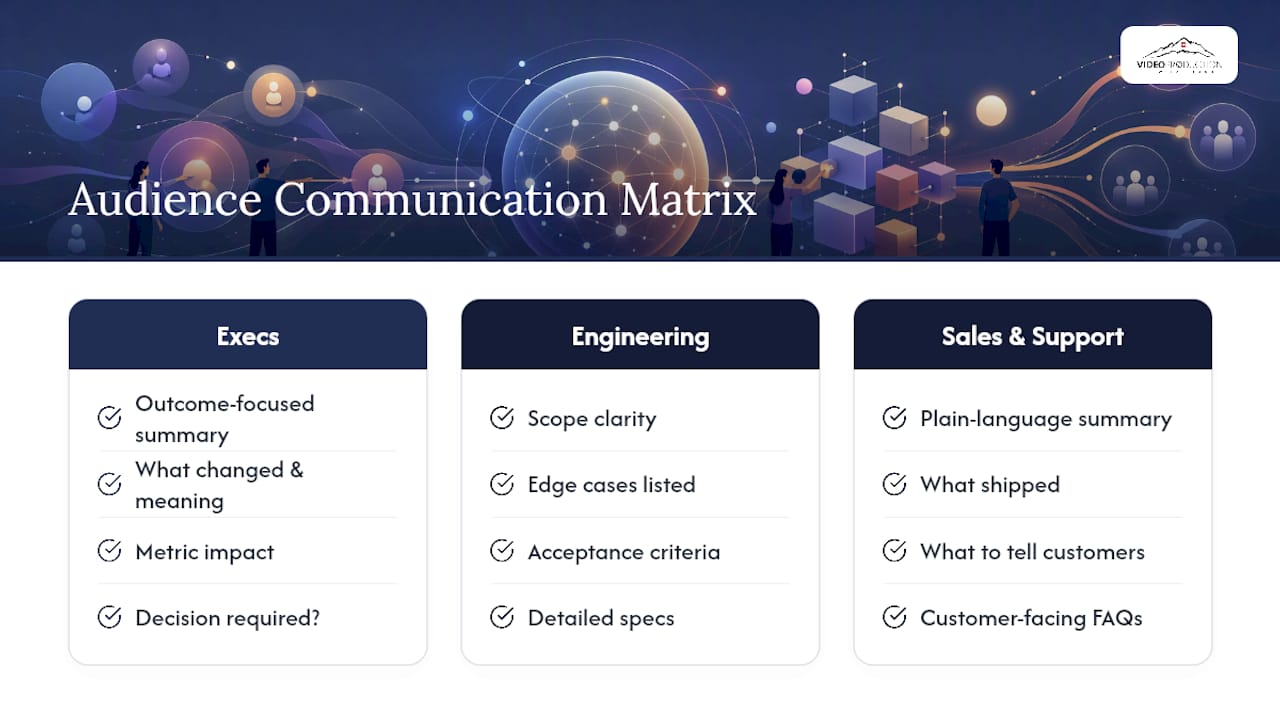 How Do You Manage Stakeholders and Communicate Across Teams? — overview diagram