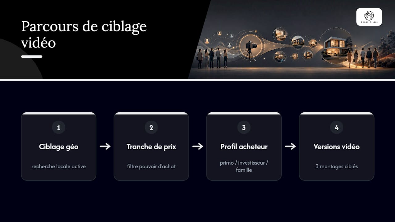 Trois filtres pour cibler une audience dans l'immobilier