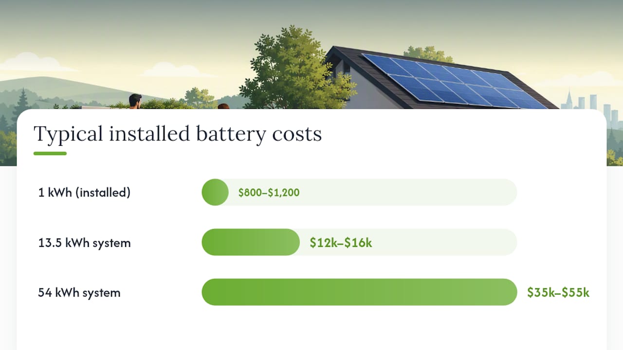 What Does Whole-Home Solar Backup Cost? — overview diagram