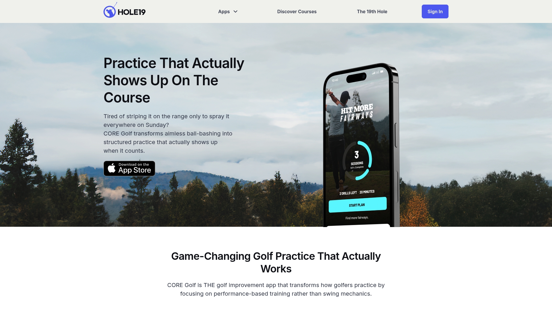 https://coregolf.app