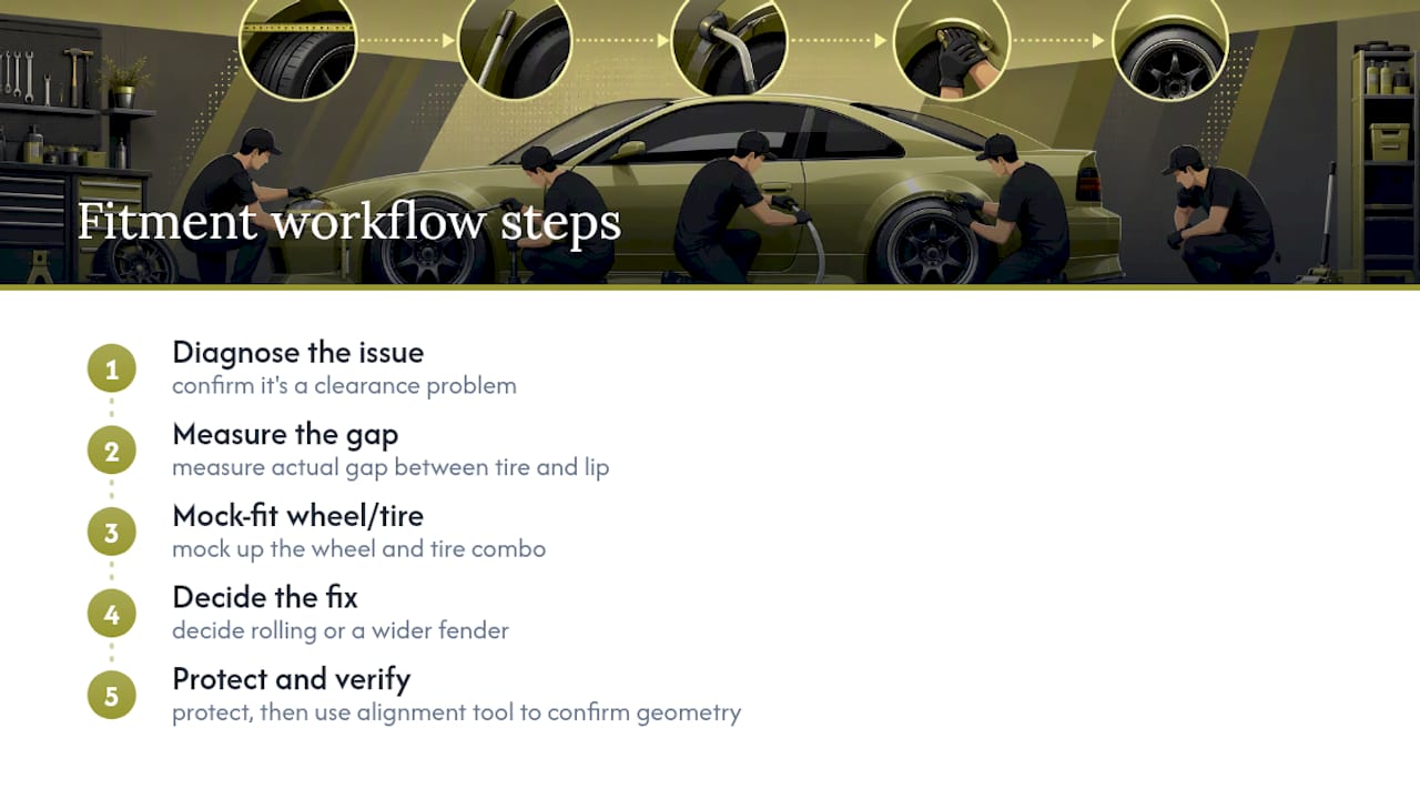 How Underground Dynamics Approaches Fitment Before You Ever Pick Up a Roller — overview diagram