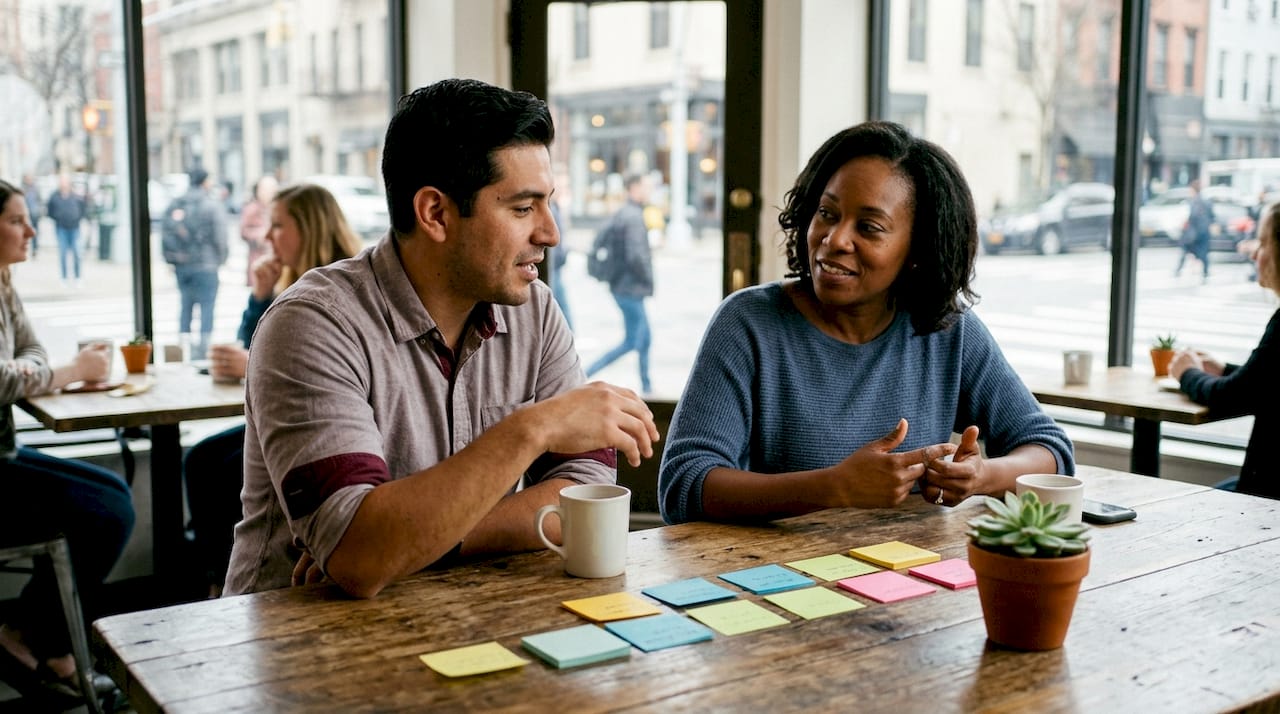 Founders collaborating on venture stages timeline