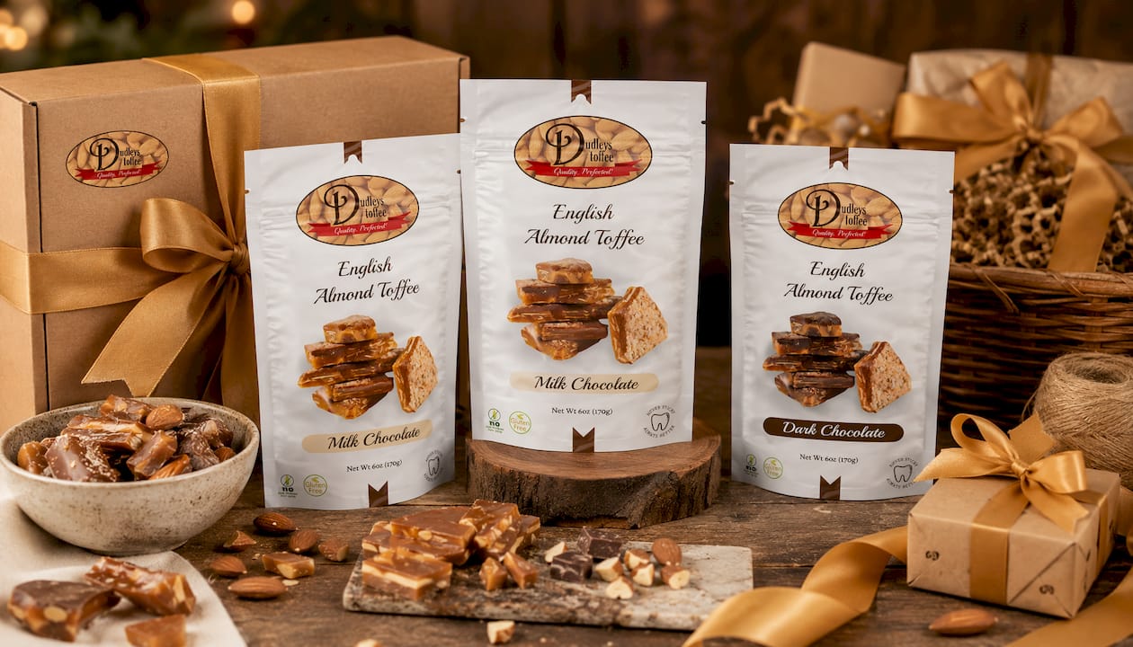 Milk Chocolate English Toffee | 6oz Bags | Case of 24