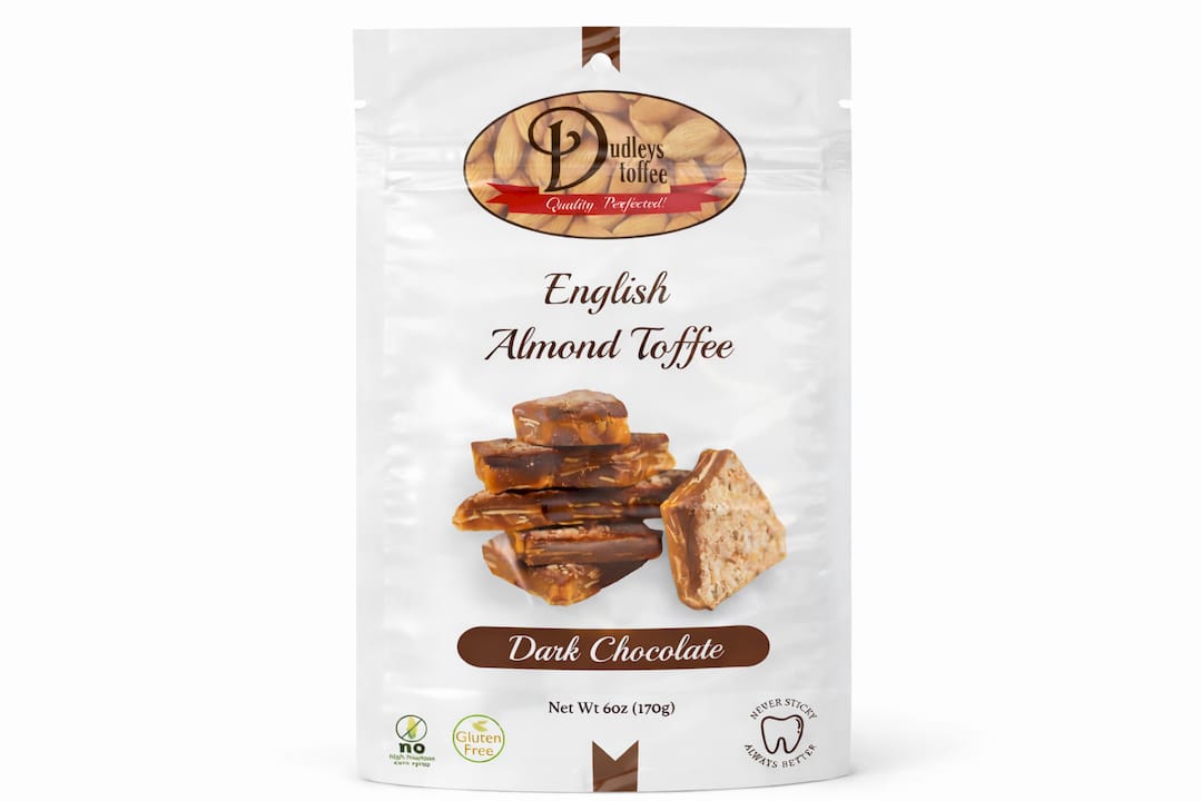 Dark Chocolate English Toffee (6oz)