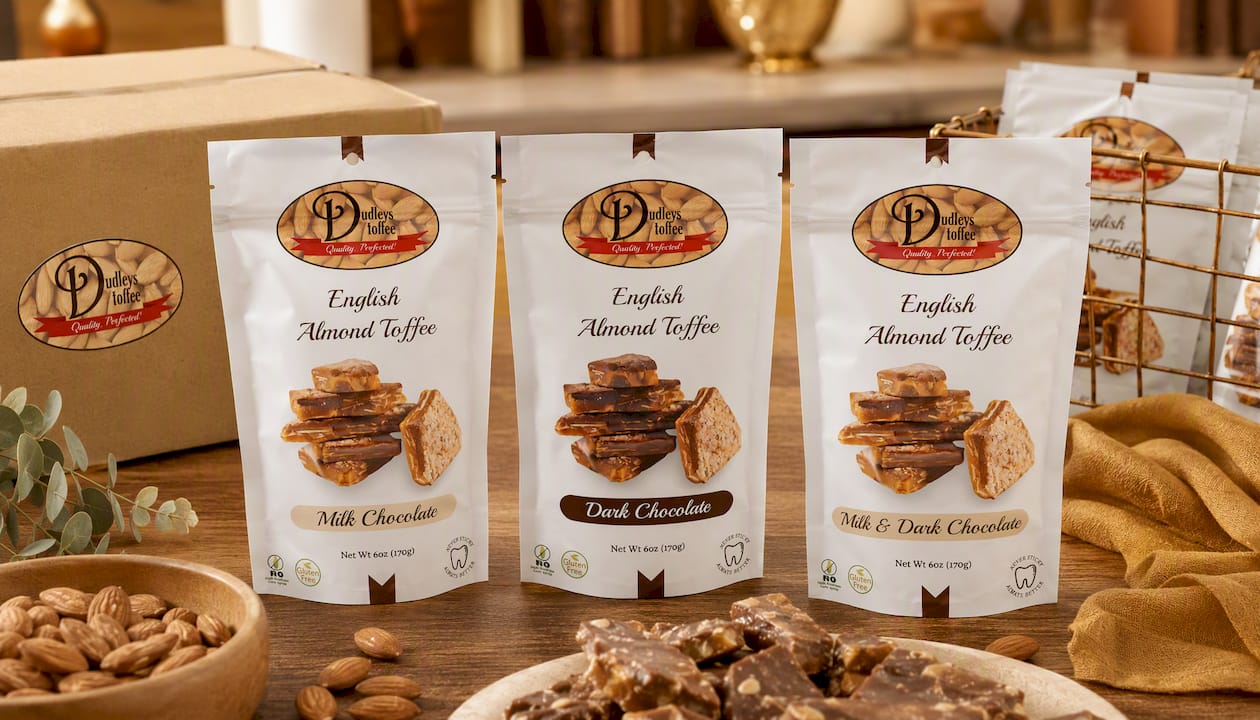 Milk Chocolate English Toffee | 6oz Bags | Case of 24