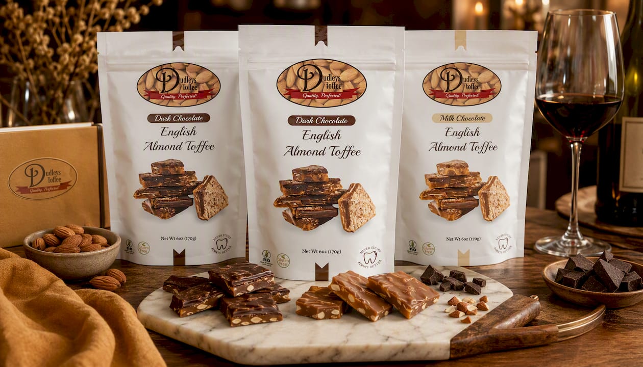 Dark Chocolate English Toffee (6oz) - FUNDRAISER