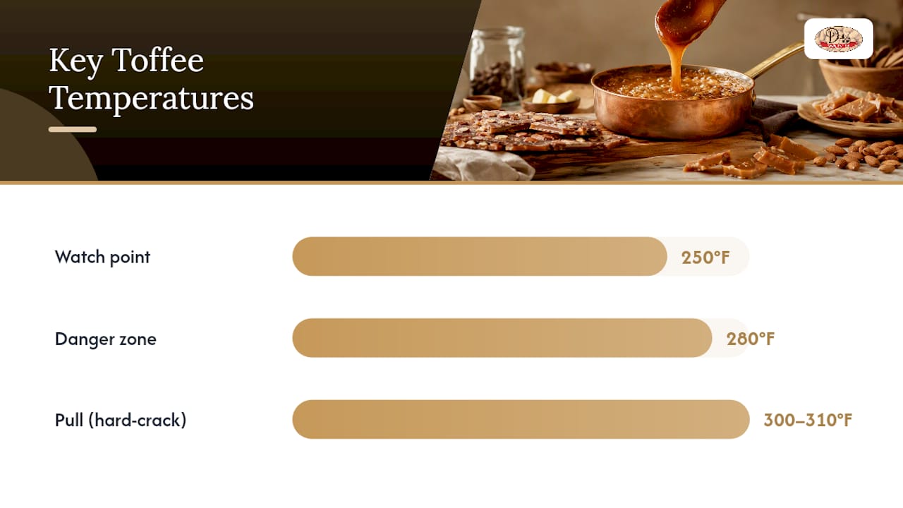 How Do You Cook Toffee Step by Step? — overview diagram
