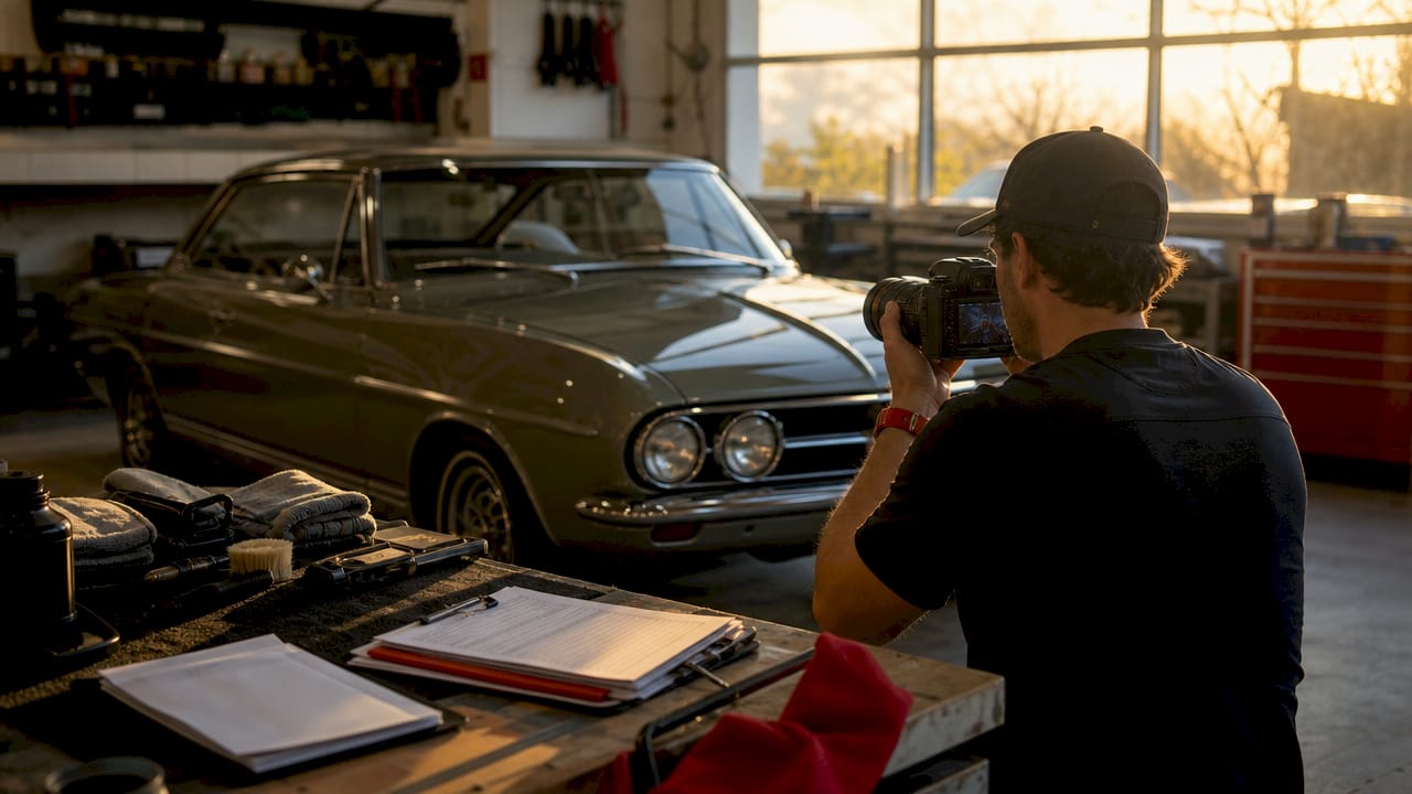 what is a classic vehicle export process